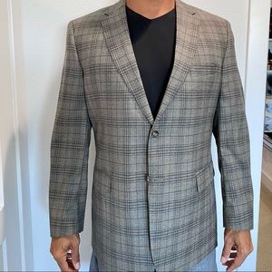 Mens Jos A Banks 3-button wool Blazer, 48R